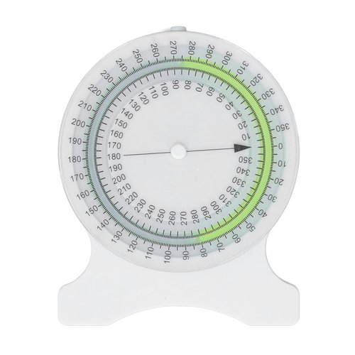 QANYEGN Inclinometer, Bubble Physical Therapy, Leak Complete Range of Motion Measuring Tool for Physiotherapy,Professionals and Students (Green)