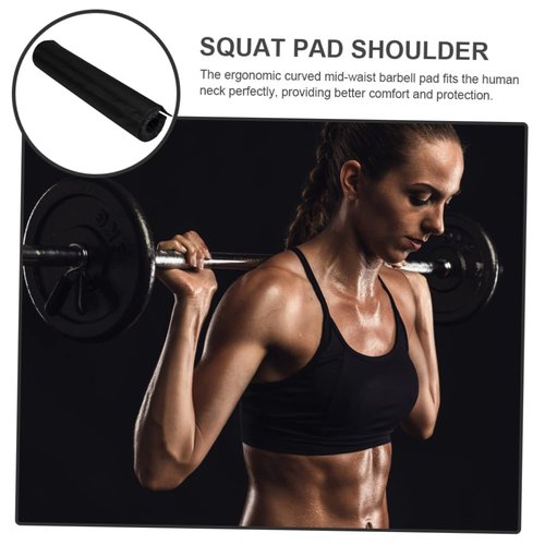 Garneck Barbell Pad for Weight Lifting Foam Barbell Shoulder Cushion for Squats and Hip Thrusts 1 Piece