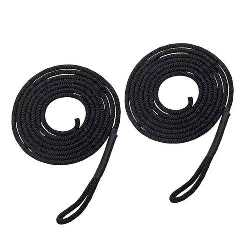 Aosekaa 2x Pilates Reformer Pull Ropes Straps Versatile Components for Home Studio Use Workout Equipment Pilates Core Bed Accessories