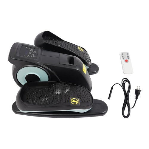Hanmorfarbi Multifunctional Pedal Exerciser - LCD Monitor, 45dB Low Noise, 5 Manual & 3 Automatic Modes, Remote Control, Forward/Reverse - for Leg Exercise at Home/Office