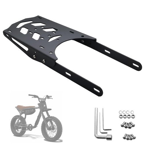 Rear Bike Rack Aluminum Compatible with Super73 Z/S Bike Luggage Rack Electric Bike Accessories