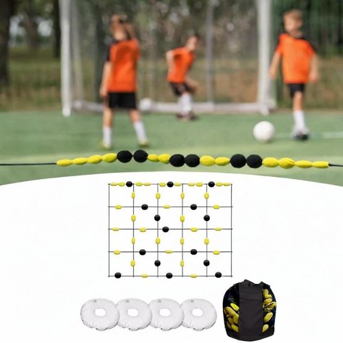 YIJU Goalkeeper Deflection Equipment Floor Ball Deflector Goalkeeping Training Reflexes Agility Training Kit for Soccer Training, 200x160cm