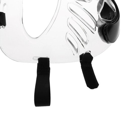 Martial Arts Face Shield Guard, Detachable Protective Helmet Cover for Taekwondo, Karate, Sanda
