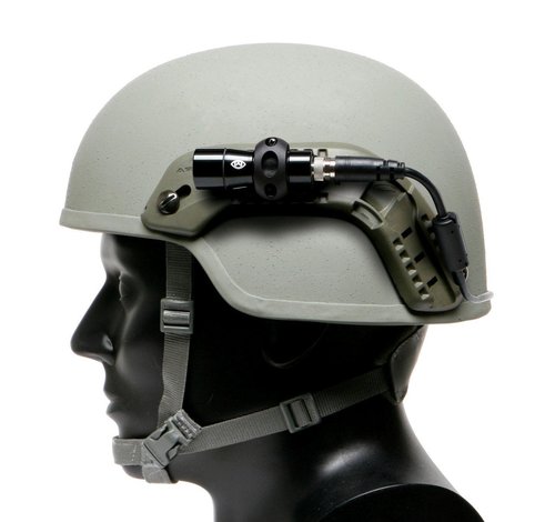 DLP Tactical - ARC Accessory Rail Kit for ACH/MICH Combat Helmets, Side Rail System for Lights, Cameras & Tactical Accessories – Easy Install, High-Strength Polymer - Tan