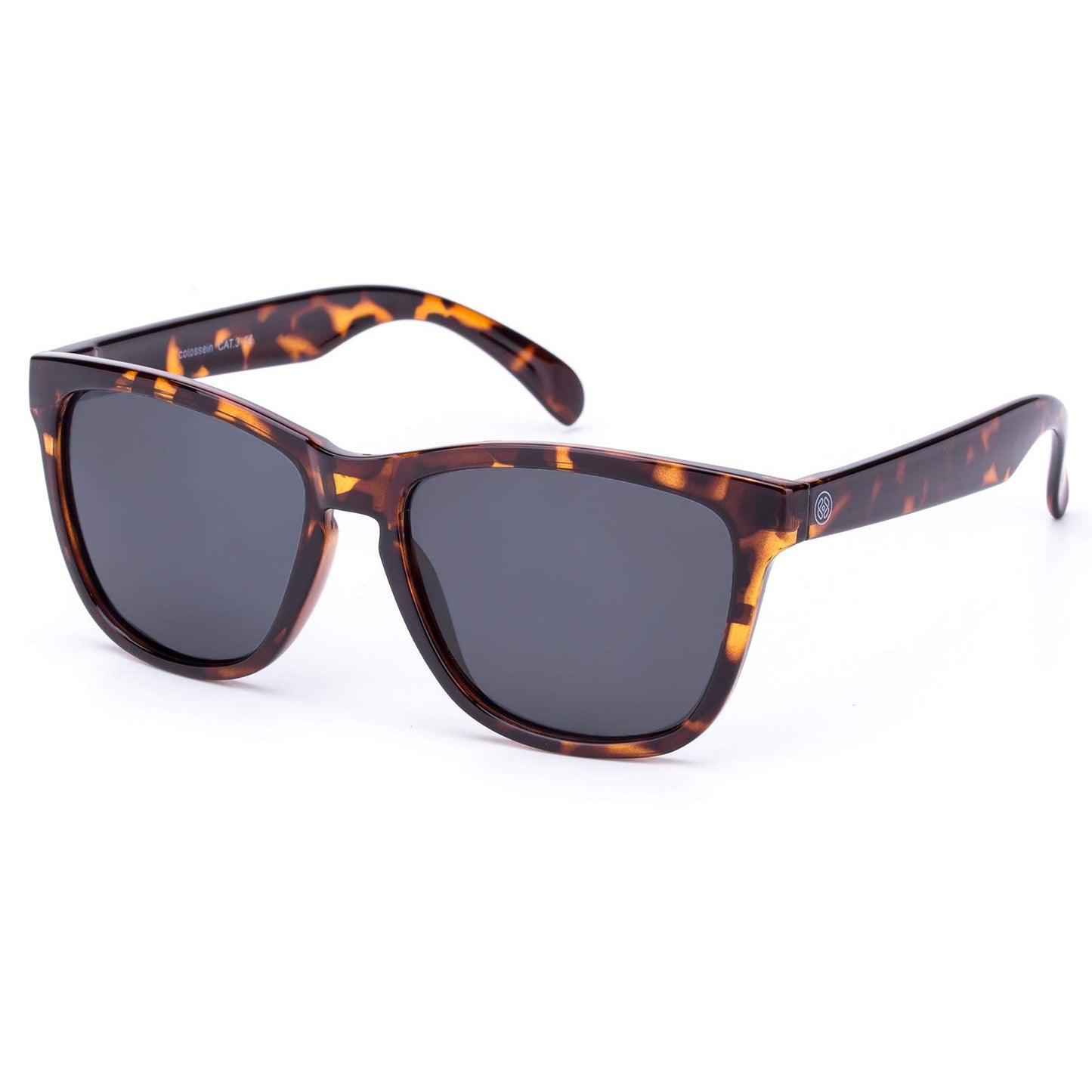 COLOSSEIN Fashion Polarized Sunglasses For Women Men Classic Vintage Square Frame UV400 Protection Lens