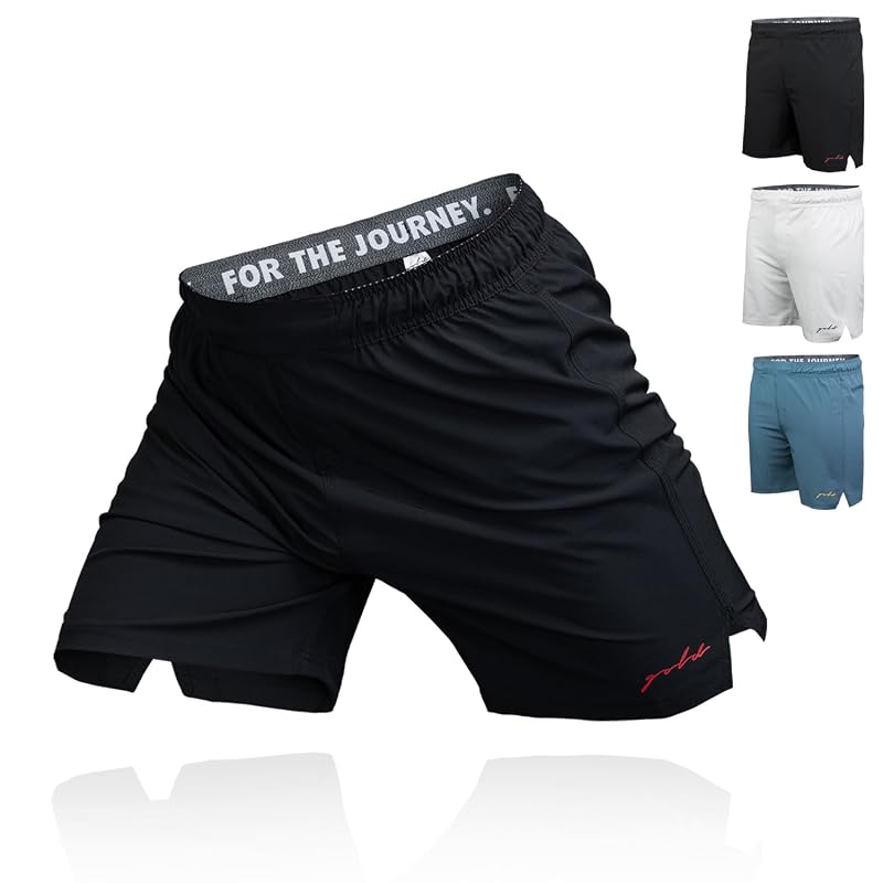 Gold BJJ Airflex Jiu Jitsu Shorts - Black, Large – MMA, No-Gi Fight Short