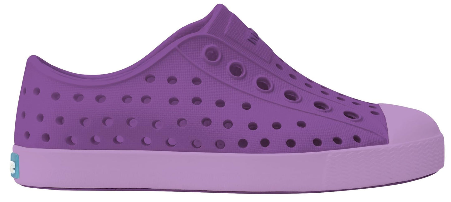 Native Shoes Unisex-Kids Jefferson Sneakers, Gossip Purple/Lavender Purple, 13 Little Kid