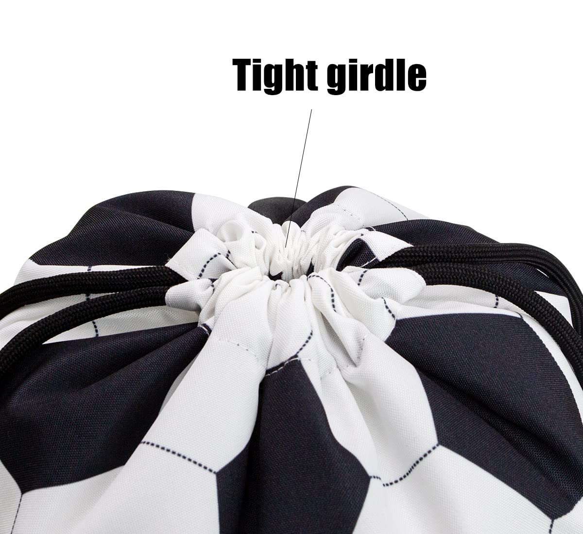 HOLYLUCK Drawstring Backpack Bag Sport Gym Sackpack (softball soccer)
