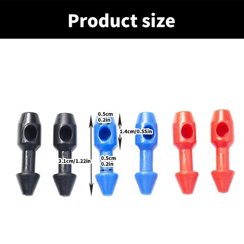 BINGGA 2Pcs Speargun Rubber Band Wishbone Inserts Tackle Tool Ice Fishing Equipment Set Spearfishing Diver Fishing Accessories