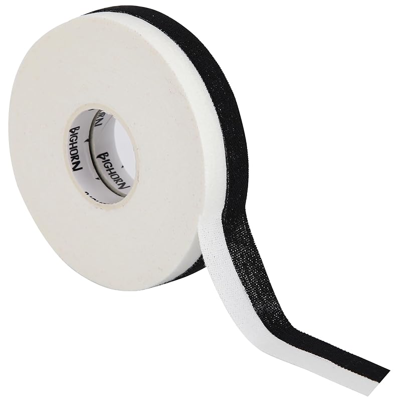 Finger Tape 0.3-Inch x 45-Foot 8 Rolls Black & White – Cotton Finger Tape for Grappling & Training