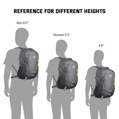 SKYSPER Small Hiking Backpack, 20L Lightweight Travel Backpacks Hiking Daypack for Women Men