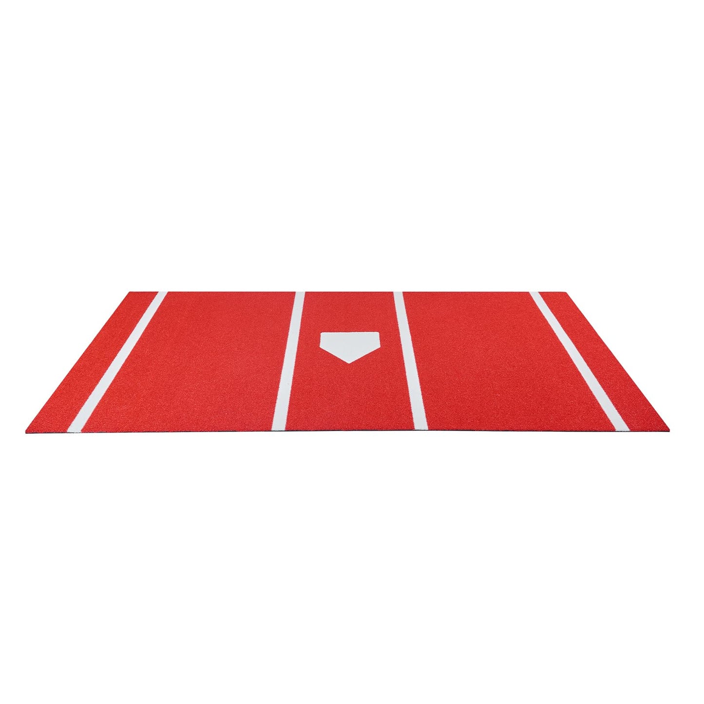 VEVOR 12x6ft Baseball/Softball Batting Mat with Home Plate - Anti-Fade Turf, Portable Hitting Trainer for Cage/Indoor/Outdoor Practice