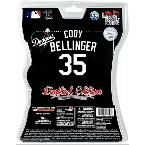 Imports Dragon Cody Bellinger Los Angeles Dodgers Figure