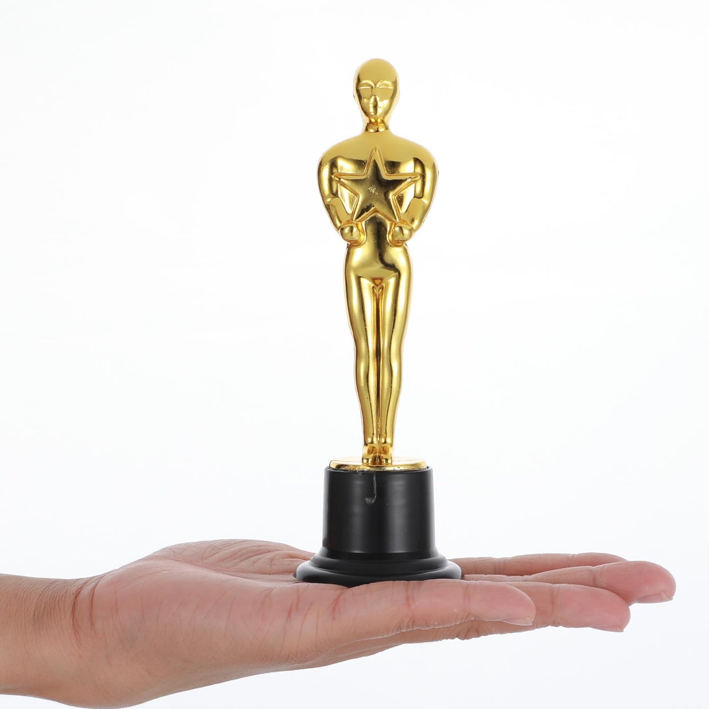zisiueel 24 Pcs Gold Award Trophies,Mini Trophy Party Favors for Celebrations,Classroom prizes,Competitions and Party Decorations,Awards Trophy for Kids and Auldt