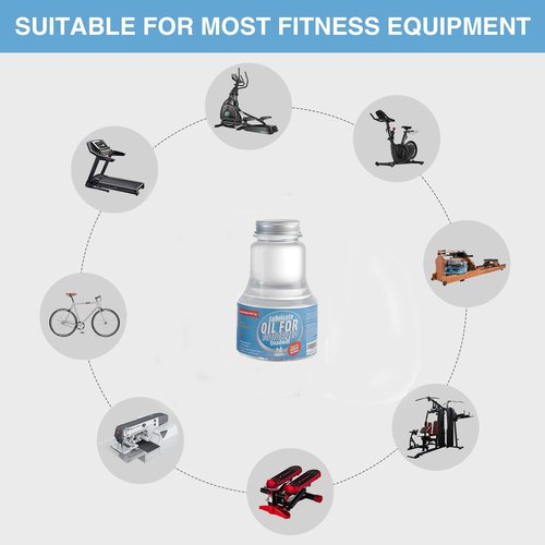 Huangyunming Silicone Treadmill Lubricant for Belt/Lubes |8.45 Ounce, High Temperature Resistant and Stable Lubricant,Treadmill Oil Belt Lubricant，Equipped with Oil Pump and Long Hose, Easy to use
