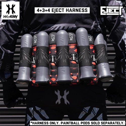 HK Army 4+3 Eject Paintball Harness Pod Pack - Devastation Kloud