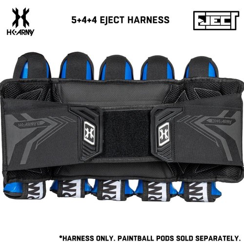 HK Army 5+4 Eject Paintball Harness Pod Pack - Grunge ROC
