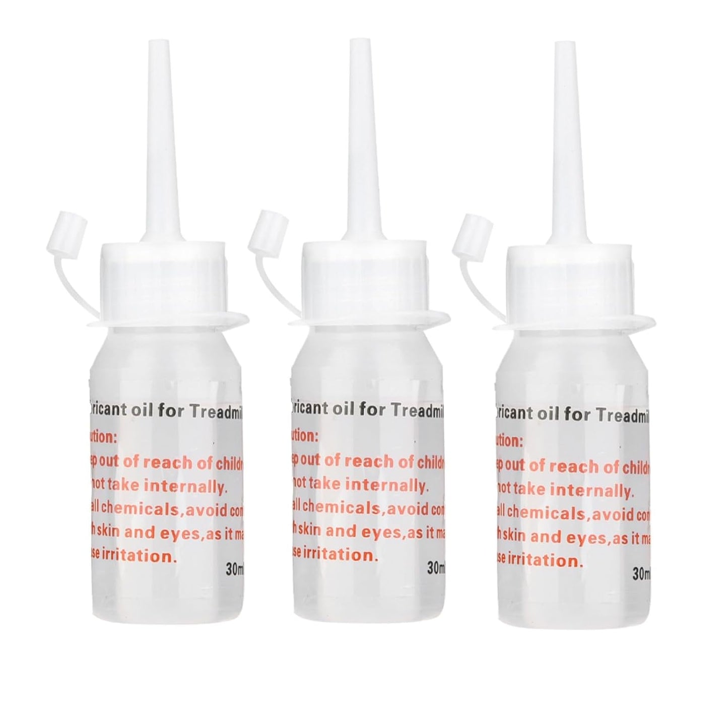 3 Pack 30ml Silicone Treadmill Belt Lubricant, Silicone Oil for Treadmill Belt for Home Walking Pad Treadmills, Desk Treadmills