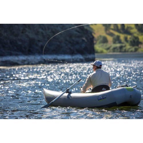 Outcast Sporting Gear OSG Stealth Pro Still Water No Frame Fishing LCS Leak Proof Airecell Urethane 300 Lbs U-Shape Float Tube