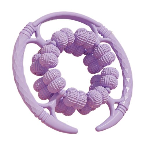 Upgraded Circular Leg Clamps Roller Thigh Roller for Deep Tissue Ergonomic Ideal for Sore Muscles, Tendonitis, Carpal Tunnel & Cellulite (Purple)