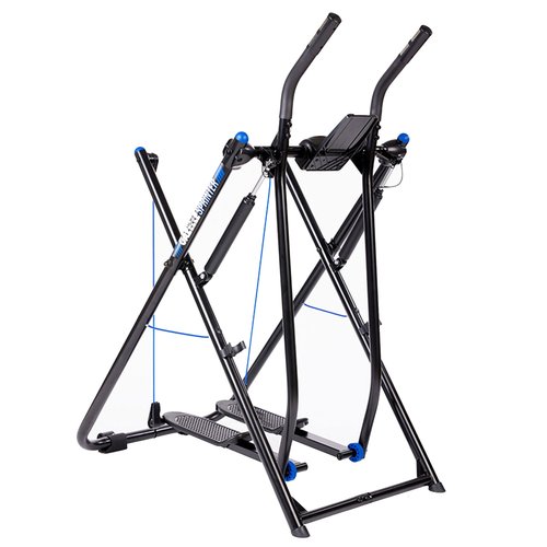 Gazelle Glider Elliptical Hybrid Exercise Machine for Home Gym, Pacer or Sprinter Model - Low-Impact Cardio & Strength Training, Total Body Workout, Foldable Steel Frame, Fitness Tracker Computer