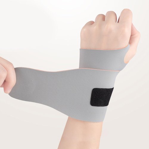 Cloudool 2Pcs Wrist Compression Wrap Thumb Sports Wrist and Thumb Wrist Brace Elastic Breathable Wrist