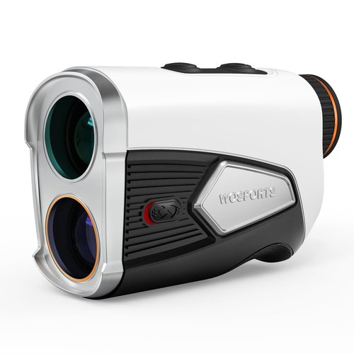 WOSPORTS 1500-yard Golf Rangefinder with Slope, 7X Magnification, Pin Lock Vibration Range Finder(Feet/Meters/Yards), Magnetic Mount, Rechargeable
