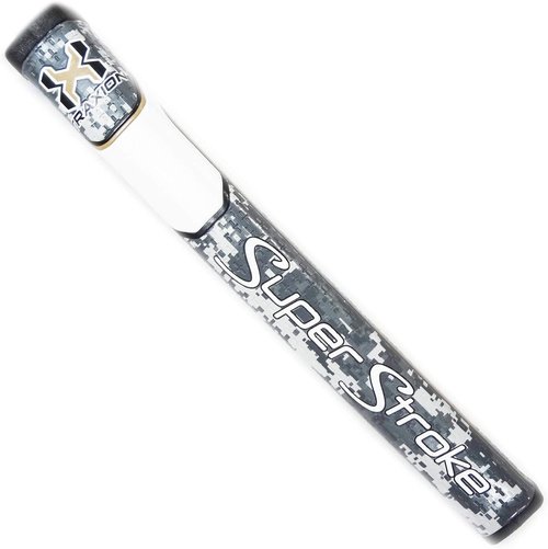 SuperStroke Traxion Flatso 1.0 Golf Putter Grip Featuring Our Distinct Pentagonal Wide, Flat Shape with Five Pronounced Edges, Digi Camo/Tan