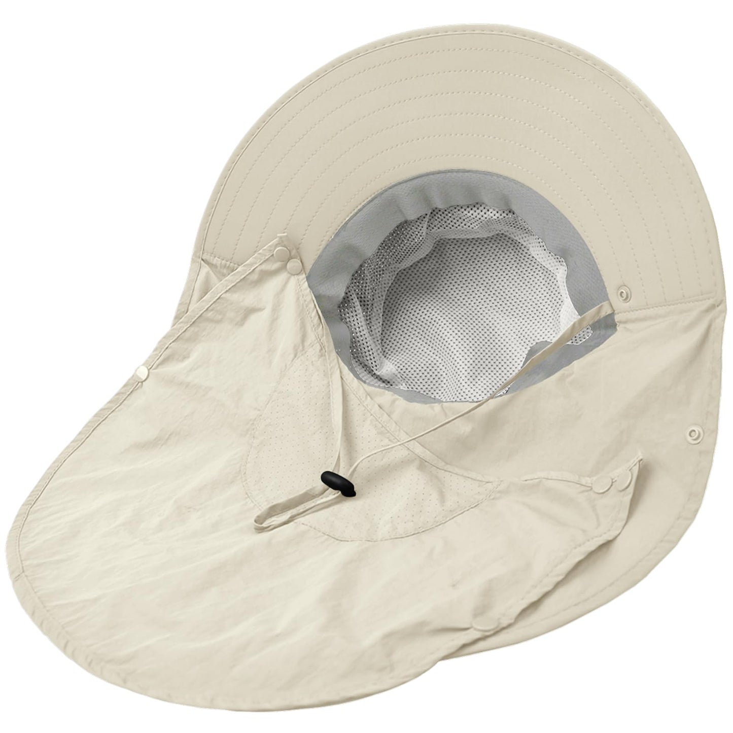 Sun Hat for Men Women with Neck Flap,UPF 50+ UV Protective Hiking Fishing Hats,Wide Brim Sun Hat for Women&Men