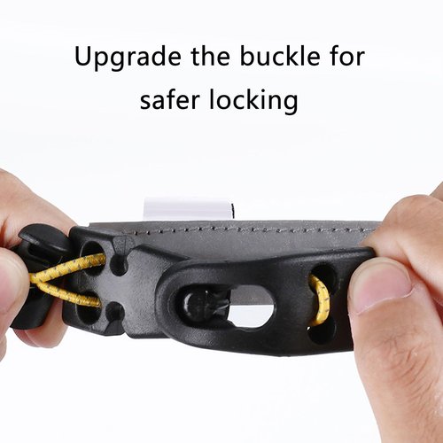 ohohulo 2pcs Bikes Ankle Leg Strap Pant Band Clip Strap Wrist Ankle Bind Band Adjustable Arm Band Reflective Trouser Strap