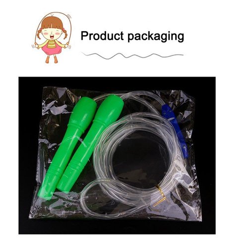 LED Light Up Jump Rope for Kids, Colorful Skipping Rope with Rubber Handle & Grip, Lightweight Glowing Skipping Rope, Kids Gifts for Fitness and Workout