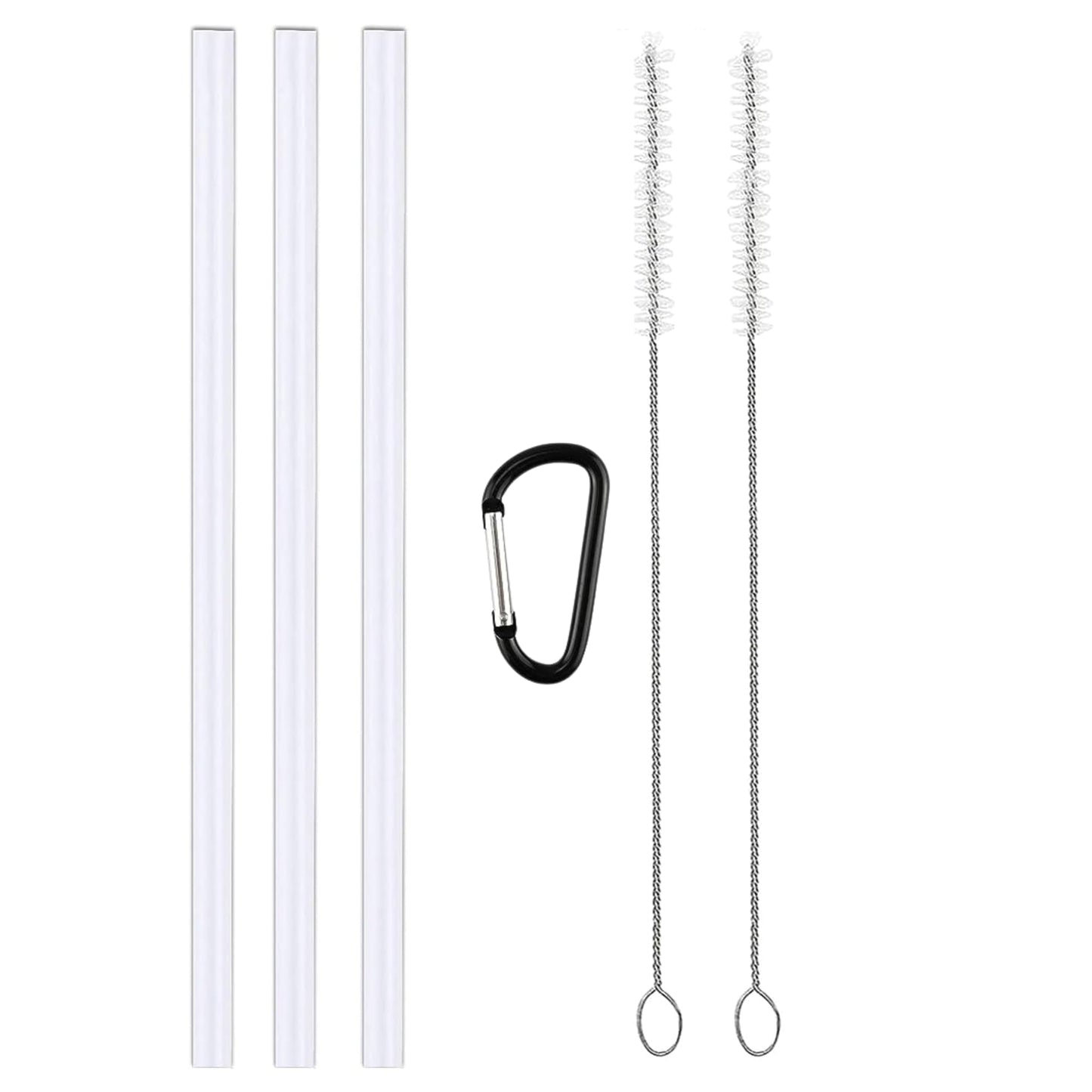 Hydro Flask Straw Replacement - Straws for 32 oz, 40 oz, 64 oz Hydroflasks (3-Hydroflask Straw Pack)