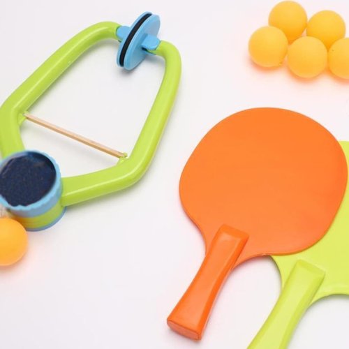 Door Ping Pong Game Over The Door, Hanging Table Tennis Trainer Portable Set,Adjustable Doorway Game Pingpong Trainer Door Jam Pingpong Starter Kit for Kids with Racket and Balls
