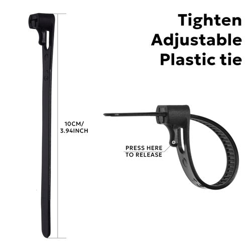 SF Strongest Magnetic Release Holder Keychain Fly Fishing Net Retractor Magnet Clip with Coiled Lanyard Carabiner - Black