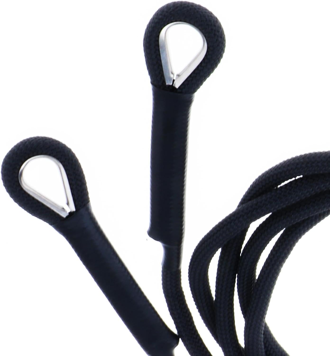 2 Pieces Pilates Reformer Pull Ropes Bands Easy to Install Hardware Fitting Belts Straps for Home Studio Use Pilates Core Bed