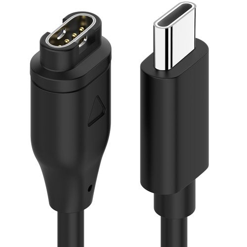 Tebiemao USB-C Charger Compatible with Garmin Watch, Charging Cable for Garmin Fenix 8, Fenix 7 7X 7S, Fenix 6 6X 6S Pro, Fenix 5 5X 5S, 3.3FT
