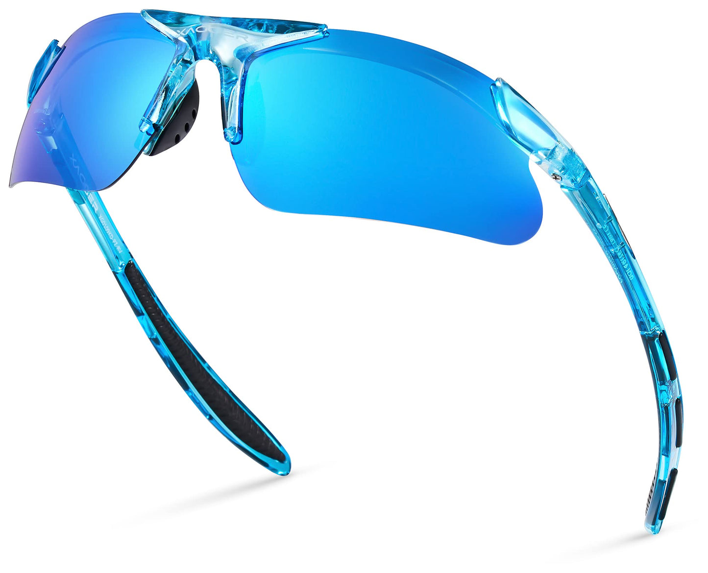 Xagger Kids Youth Polarized Sports Sunglasses for Boys Girls Baseball Softball Glasses TR90 Frame