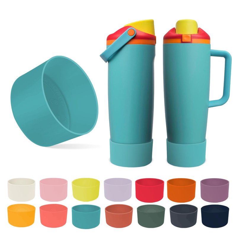 Kaitiaki Silicone Boot for Owala 30oz & 40oz FreeSip Sway Bottles & Tumblers - Non-Slip, Scratch-Resistant, Stability Enhancer, Available in 12 Colors (Summer sweetness)