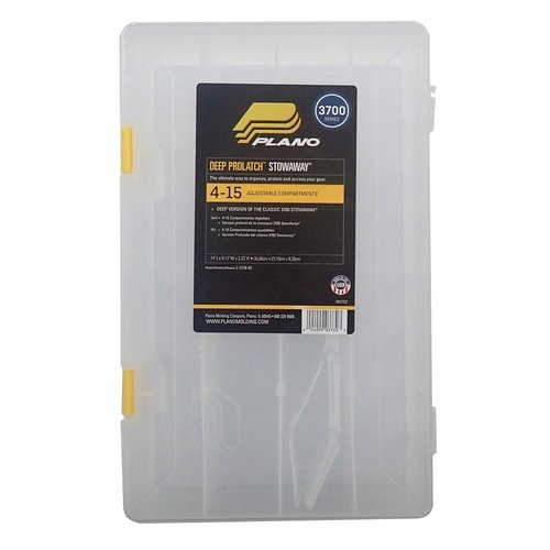 Plano - 2-3730-05 23730-05 Prolatch Stowaway Deep with Adjustable Dividers