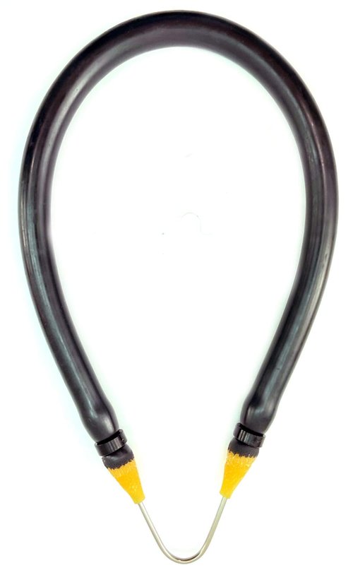 SPEARFISHING WORLD 9/16 Inch (14mm) O.D. Speargun Rubber Bands with Stainless Steel Wishbone Fits Most Spearguns for Spearfishing Freediving & Scuba Diving (20 in for 42 in Spearguns)