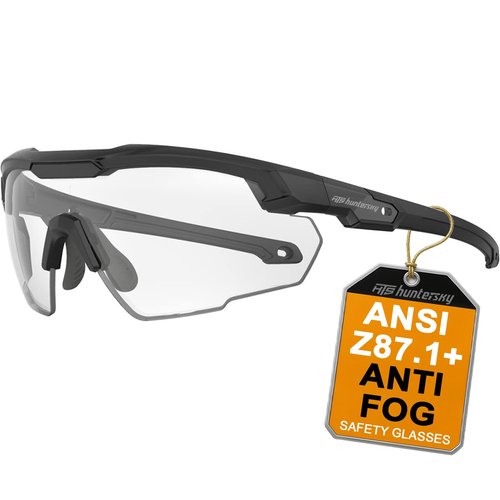 HTS HUNTERSKY Anti Fog Tactical Shooting Glasses men S57 Military eye pro Ballistic safety glasses range shooting eye Protection