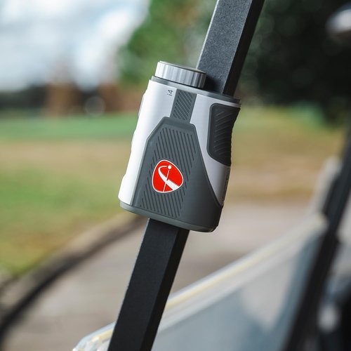 FlightScope Mevo+ GPS Golf Launch Monitor and Simulator with Pro Package and Face Impact Software | 60 Complete Golf Data Parameters with i4 Golf Rangefinder | 6X Magnification, 1,000 Yard Range