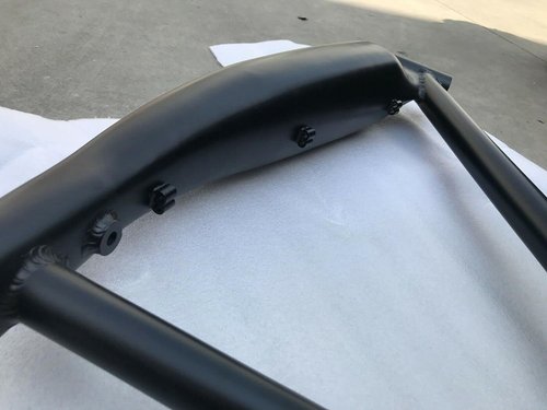 DONSP1986 26" Bike Felt Faker Gas Frame 3.4L Gas Tank Built In for Gas Motorized Bicycle-Disc Brake (Black)