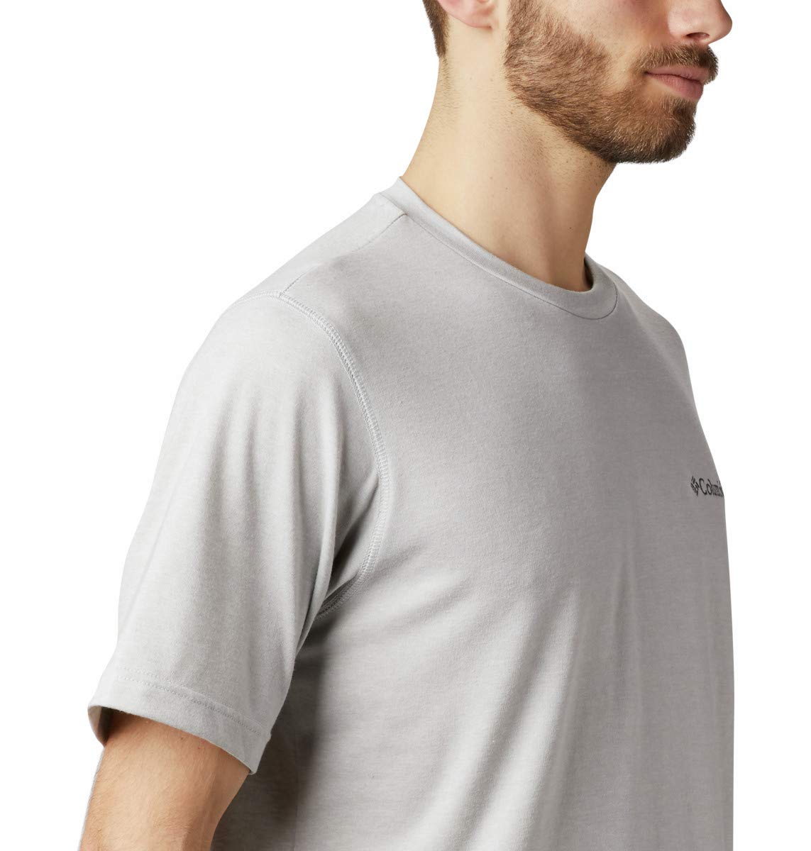 Columbia Men's Thistletown Park Crew, Cool Grey Heather, Large