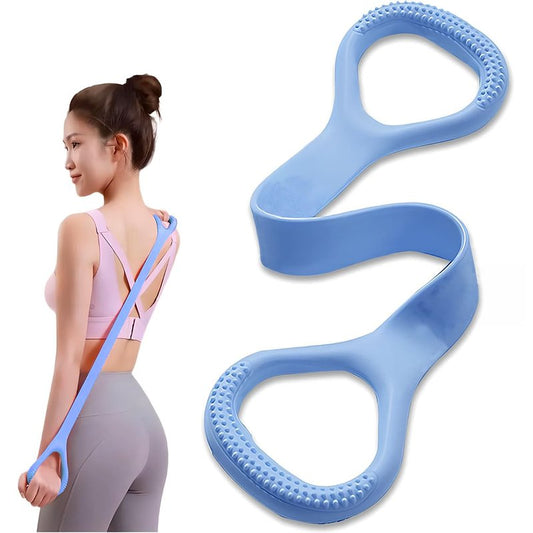 Fitness Resistance Band,Stretch Bands for Working Out Women or Men(Blue)