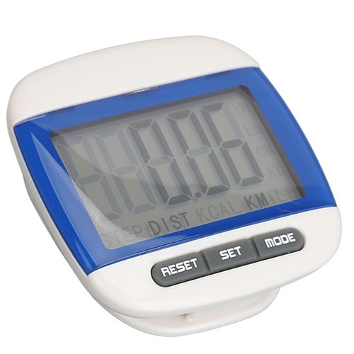 Sport Walking Pedometer with Clips Pedometer for Walking Accurate Step Counter, Walking Distance Miles or Km, Calorie Counter for Seniors Adults Exercise