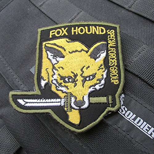 Military Morale Patch Set - Diamond Dogs & Metal Gear Solid Fox 3pcs - Variation of THIS listing
