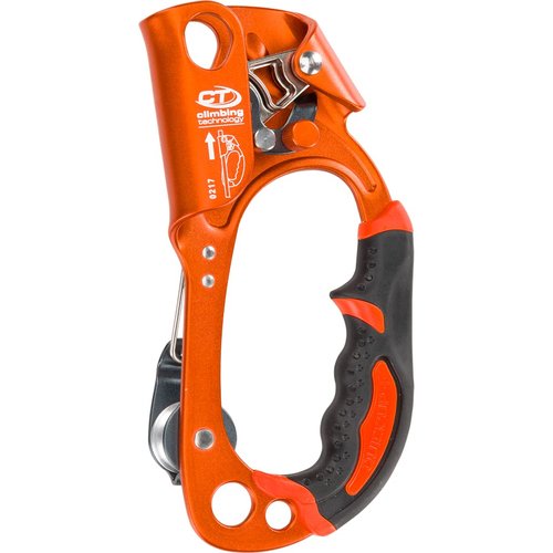 Climbing Technology Quick Roll Ascender, Right Hand, Orange