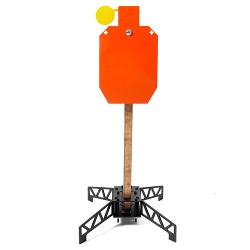 BlancoHabil AR500 Steel Targets for Shooting, Hostage Reactive Steel Shooting Target 3/8" Thick with 3-in-1 Steel Targets Stand