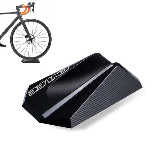 DINTSTYLE Bike Front Wheel Block, Front Wheel Riser Block, Bicycle Trainer Front Wheel Block, Bike Front Wheel Riser Mount, Carbon Fiber Pattern, for Mountain Bike